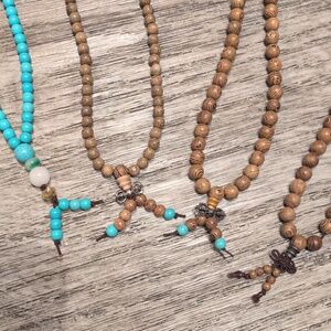 ​👨‍👩‍👧‍👦 NWT Family Unity-108 Mala Bead Set 4Piece Meditation&Peace Gift Set